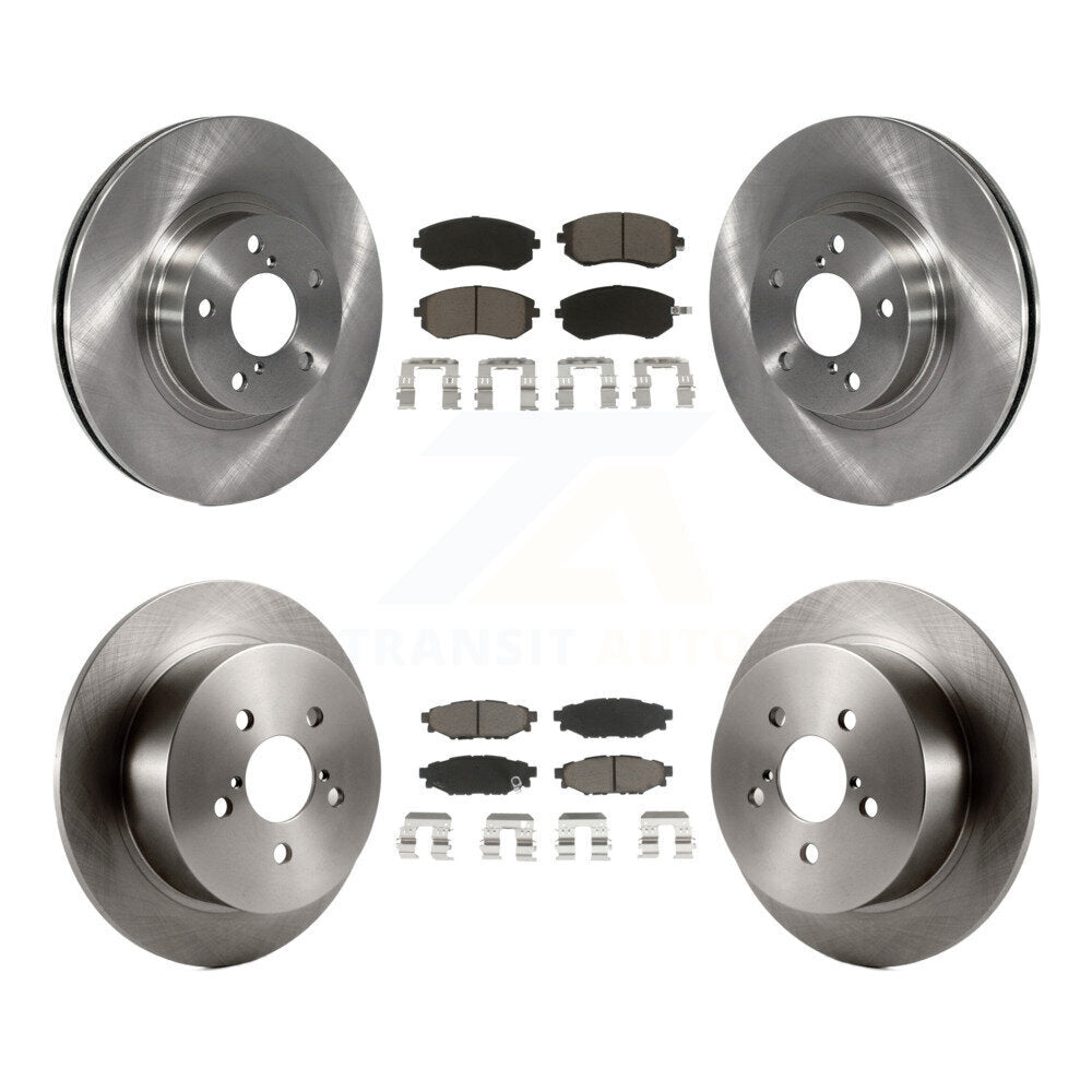 [Front+Rear] 2005 Subaru Legacy i/Limited Premium OE Brake Kit & Ceramic Pads For Max Braking