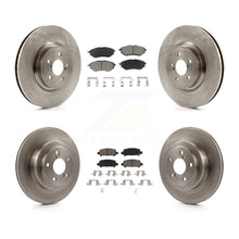 Charger l'image dans la galerie, Front Rear Disc Brake Rotors And Ceramic Pads Kit For Subaru Legacy