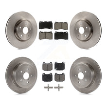 Load image into Gallery viewer, Front Rear Disc Brake Rotors And Ceramic Pads Kit For Subaru Impreza