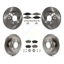 Charger l'image dans la galerie, Front Rear Disc Brake Rotors And Ceramic Pads Kit For Ford Mustang