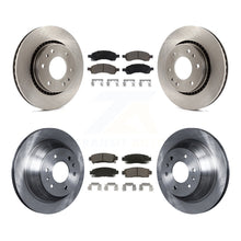 Charger l'image dans la galerie, Front Rear Brake Rotor Ceramic Pad Kit For Chevrolet Trailblazer GMC Envoy Buick