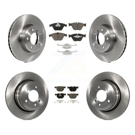 Front Rear Disc Brake Rotor Ceramic Pad Kit For BMW 530xi 535xi 528i xDrive 535i