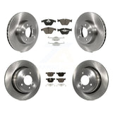 Front Rear Disc Brake Rotor Ceramic Pad Kit For BMW 530xi 535xi 528i xDrive 535i
