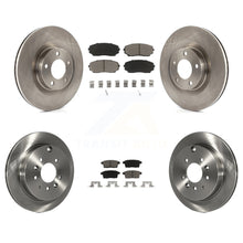 Charger l'image dans la galerie, Front Rear Disc Brake Rotors And Ceramic Pads Kit For Ford Edge Lincoln MKX
