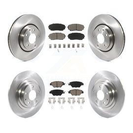 [Front+Rear] 2016-2022 Mazda CX-9 Premium OE Brake Rotors & Ceramic Pads Kit For Max Braking