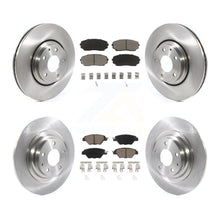 Charger l'image dans la galerie, [Front+Rear] 2016-2022 Mazda CX-9 Premium OE Brake Rotors &amp; Ceramic Pads Kit For Max Braking