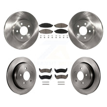 Charger l'image dans la galerie, Front Rear Brake Rotor And Ceramic Pad Kit For Ford Crown Victoria Mercury Grand