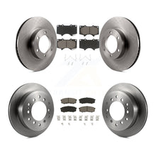 Load image into Gallery viewer, Front Rear Disc Brake Rotors And Ceramic Pads Kit For Toyota 4Runner Lexus GX470
