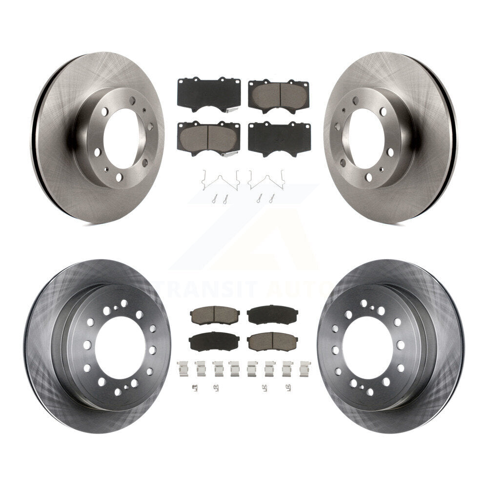 [Front+Rear] 2010-2014 Toyota FJ Cruiser Premium OE Brake Kit & Ceramic Pads For Max Braking