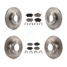 Front Rear Disc Brake Rotor & Ceramic Pad Kit For Mini Cooper Countryman Paceman