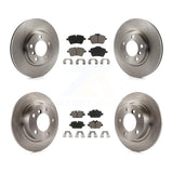 Front Rear Disc Brake Rotor & Ceramic Pad Kit For Mini Cooper Countryman Paceman