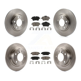 Front Rear Disc Brake Rotor & Ceramic Pad Kit For Mini Cooper Countryman Paceman