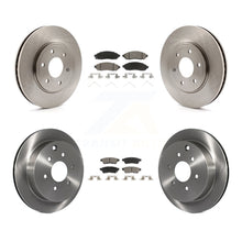 Load image into Gallery viewer, Front Rear Brake Rotor &amp; Ceramic Pad Kit For Nissan Frontier Suzuki Equator 2.5L