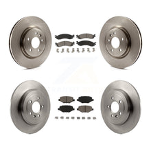 Charger l'image dans la galerie, [Front+Rear] 2010-2012 Ford Taurus SHO Premium OE Brake Rotors &amp; Ceramic Pads Kit For Max Braking
