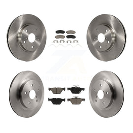 [Front+Rear] 2016-2019 Subaru Legacy 2.5L Premium OE Brake Rotors & Ceramic Pads Kit For Max Braking