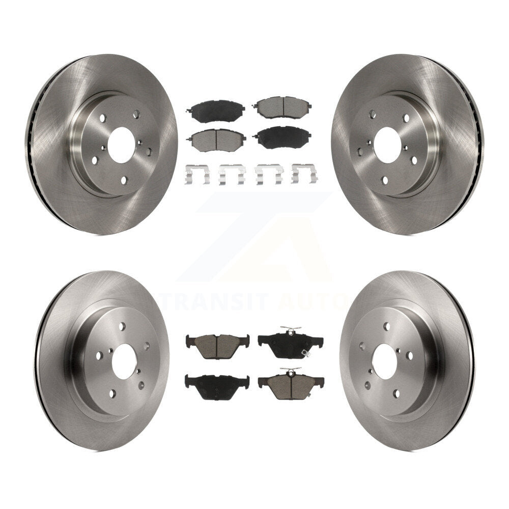 [Front+Rear] 2015 Subaru Legacy 2.5L Premium OE Brake Kit & Ceramic Pads For Max Braking