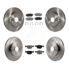 [Front+Rear] 2015 Subaru Legacy 2.5L Premium OE Brake Rotors & Ceramic Pads Kit For Max Braking