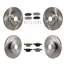 Charger l'image dans la galerie, [Front+Rear] 2015 Subaru Legacy 2.5L Premium OE Brake Rotors &amp; Ceramic Pads Kit For Max Braking