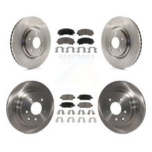 Load image into Gallery viewer, Front Rear Disc Brake Rotors And Ceramic Pads Kit For Nissan Rogue
