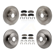 Load image into Gallery viewer, [Front+Rear] 2016-2017 INFINITI QX50 Premium OE Brake Rotors &amp; Ceramic Pads Kit For Max Braking