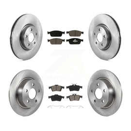 Front Rear Disc Brake Rotors And Ceramic Pads Kit For Ford Transit Connect