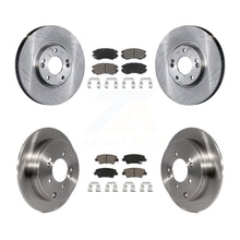 Charger l'image dans la galerie, Front Rear Disc Brake Rotors And Ceramic Pads Kit For 2007-2009 Kia Amanti