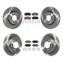 Charger l'image dans la galerie, [Front+Rear] 2012-2013 Kia Soul Premium OE Brake Rotors &amp; Ceramic Pads Kit For Max Braking