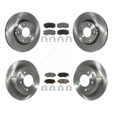 [Front+Rear] 2012-2013 Kia Soul Premium OE Brake Kit & Ceramic Pads For Max Braking