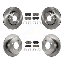 Load image into Gallery viewer, Front Rear Disc Brake Rotors And Ceramic Pads Kit For Hyundai Sonata 2.4L