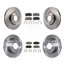 Load image into Gallery viewer, Front Rear Disc Brake Rotors And Ceramic Pads Kit For Hyundai Sonata 3.3L