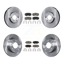 Load image into Gallery viewer, Front Rear Disc Brake Rotors And Ceramic Pads Kit For 2010-2011 Hyundai Azera