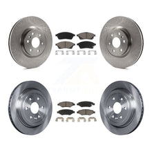 Load image into Gallery viewer, Front Rear Disc Brake Rotors And Ceramic Pads Kit For Cadillac SRX Saab 9-4X
