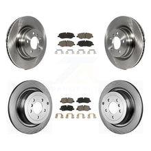 Charger l'image dans la galerie, Front Rear Brake Rotors Ceramic Pad Kit For Land Rover Range Naturally Aspirated