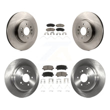 Charger l'image dans la galerie, [Front+Rear] 2011-2014 Honda Odyssey Premium OE Brake Rotors &amp; Ceramic Pads Kit For Max Braking