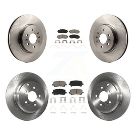 [Front+Rear] 2011-2014 Honda Odyssey Premium OE Brake Rotors & Ceramic Pads Kit For Max Braking