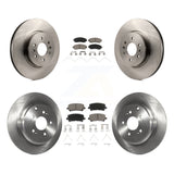[Front+Rear] 2011-2014 Honda Odyssey Premium OE Brake Rotors & Ceramic Pads Kit For Max Braking