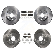 Load image into Gallery viewer, [Front+Rear] 2014-2015 Honda Civic Touring Premium OE Brake Rotors &amp; Ceramic Pads Kit For Max Braking