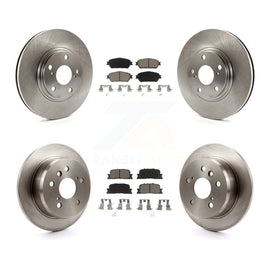 [Front+Rear] 2004-2006 Lexus ES330 Premium OE Brake Rotors & Ceramic Pads Kit For Max Braking