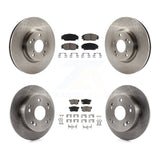 [Front+Rear] 2002-2006 Acura RSX Type-S Premium OE Brake Rotors & Ceramic Pads Kit For Max Braking