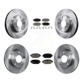 [Front+Rear] 2019-2021 Mazda CX-3 FWD Premium OE Brake Rotors & Ceramic Pads Kit For Max Braking
