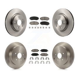 [Front+Rear] 2009-2013 Suzuki Grand Vitara Premium OE Brake Rotors & Ceramic Pads Kit For Max Braking