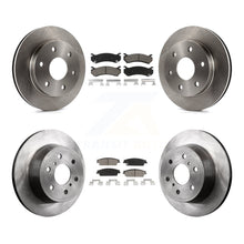 Load image into Gallery viewer, Front Rear Disc Brake Rotors And Ceramic Pads Kit For Chevrolet Silverado 1500
