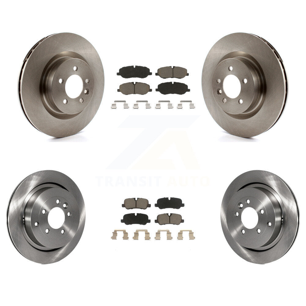 Front Rear Brake Rotor & Ceramic Pad Kit For Land Rover Range Sport Supercharged