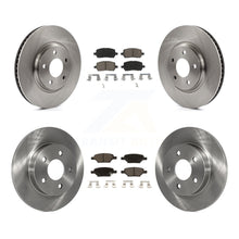 Charger l'image dans la galerie, [Front+Rear] 10 Pontiac G5 With Rear Disc Brakes Premium OE Brake Rotors &amp; Ceramic Pads Kit For Max Braking