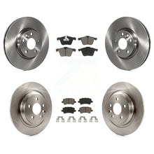Load image into Gallery viewer, Front Rear Brake Rotor &amp; Ceramic Pad Kit For Volvo V70 With 300mm Diameter