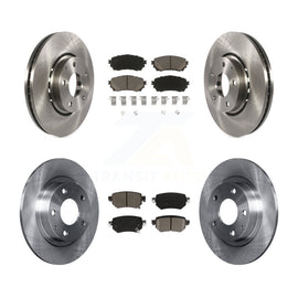[Front+Rear] 19-21 Mazda 6 Naturally Aspirated Premium OE Brake Rotors & Ceramic Pads Kit For Max Braking
