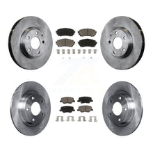 Load image into Gallery viewer, Front Rear Disc Brake Rotors And Ceramic Pads Kit For Mazda 6