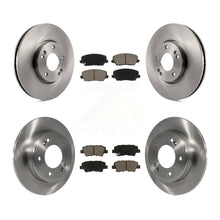 Load image into Gallery viewer, Front Rear Disc Brake Rotors And Ceramic Pads Kit For Hyundai Veloster