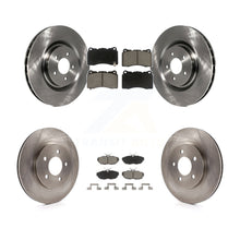 Load image into Gallery viewer, Front Rear Disc Brake Rotors And Ceramic Pads Kit For Ford Mustang