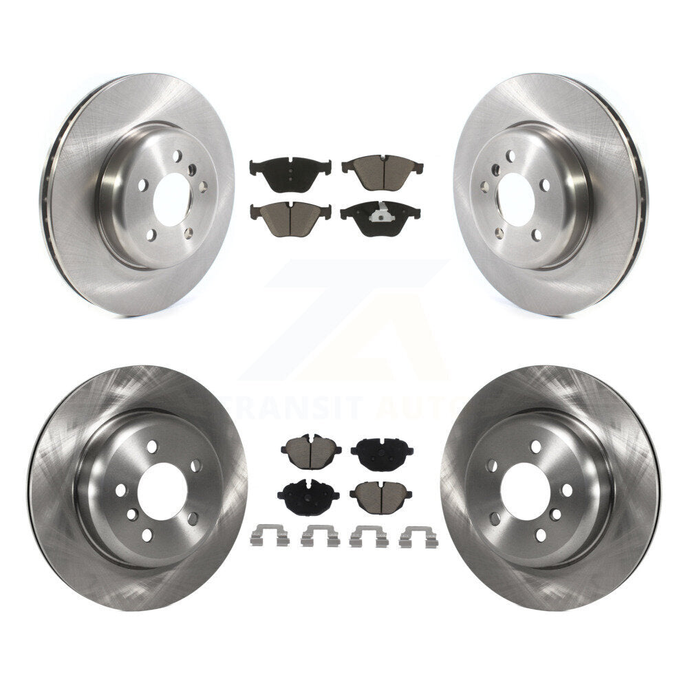 Kit de rotor de frein avant et arrière et plaquettes en céramique, pour BMW 535i xDrive 535d ActiveHybrid 5 